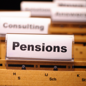 A file that has all the information of pension fund management.