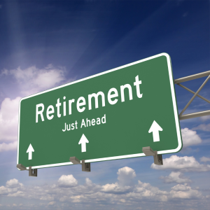 a retirement ahead sign which urges to start looking at a flexible retirement plan.